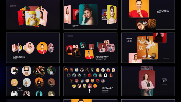 Photo of 10 Minimal Carousel pack – Videohive 59454397