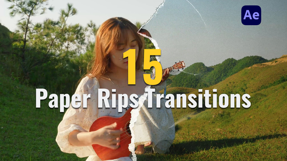 Photo of 15 Paper Rips & Folds Transitions – Videohive 59155562