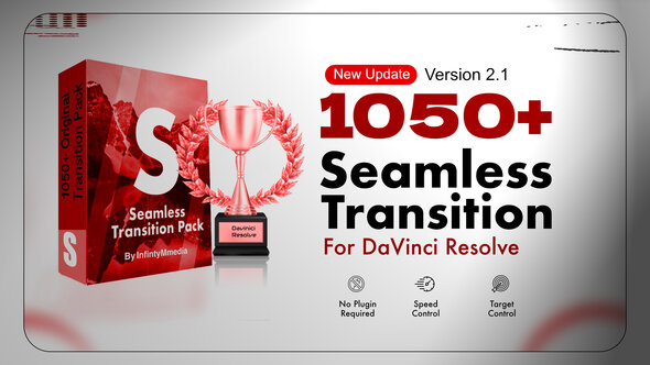 Photo of 1050+ Transition Pack – DaVinci Resolve – Videohive 55055973
