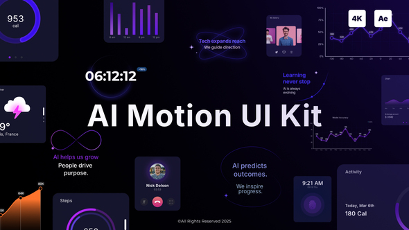 Photo of AI Motion UI Kit – Videohive 59141391