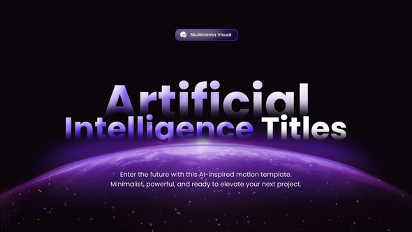 Photo of AI-Tech Titles – Videohive 59310499