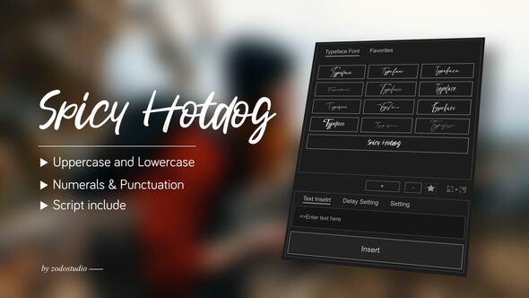 Photo of Animated Typeface – Spicy Hotdog – Videohive 59116316