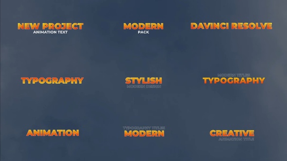Photo of Animated Typography in Davinci Resolve. – Videohive 59465609