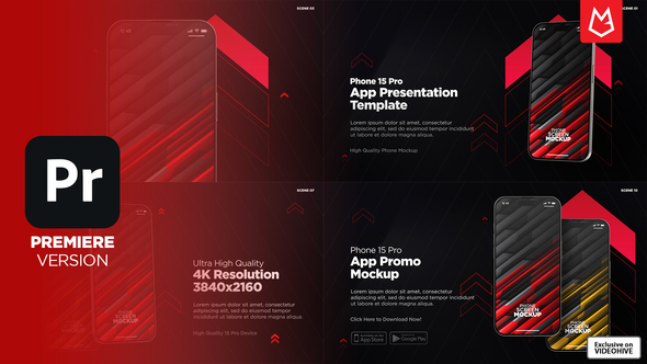 Photo of App Promo Mockup | Premiere Version – Videohive 59252451