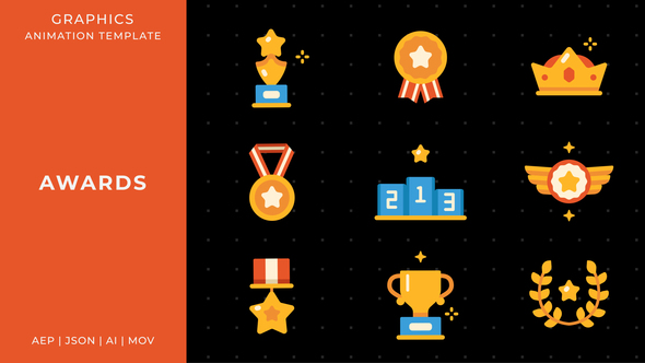 Photo of Awards graphic animation template | After Effects – Videohive 59278392