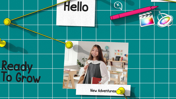 Photo of Back To School Board Intro – Videohive 59270945
