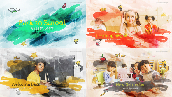 Photo of Back to School Opener – Videohive 59268458