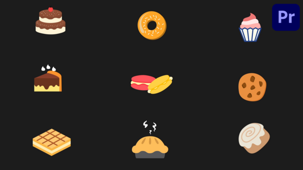 Photo of Baking Looped Icons for Premiere Pro – Videohive 59226214