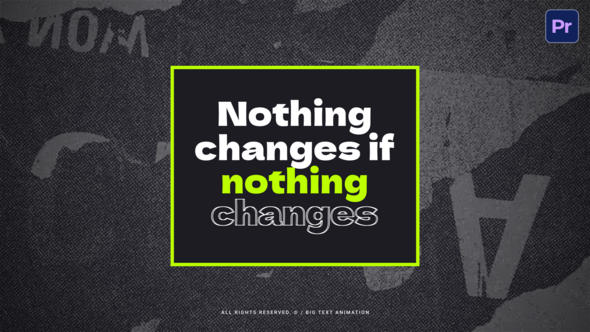 Photo of Big Text Animation  PP – Videohive 59207382