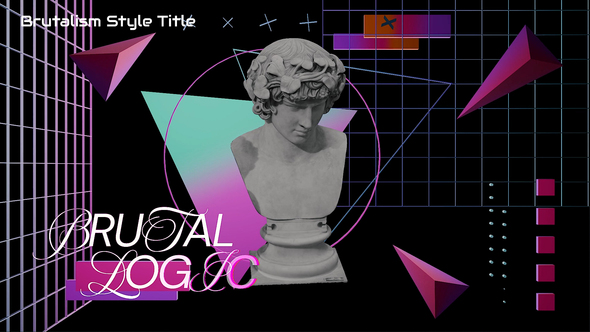 Photo of Brutalism Style Title – Videohive 59417369