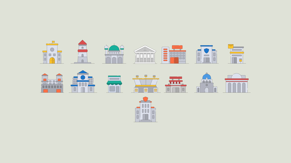 Photo of Building Icons vol. 2 – Videohive 57816157