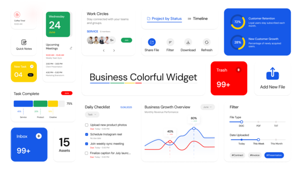 Photo of Business Infographic Widget – Videohive 59337278