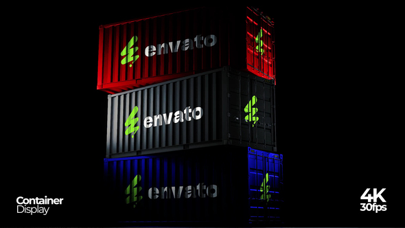 Photo of Cargo Container Display Mockup – Videohive 59279307