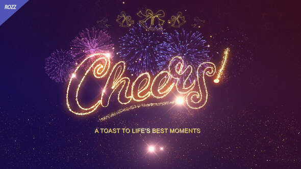 Photo of Cheers Gold line – Videohive 59345238
