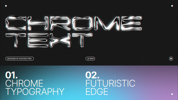 Photo of Chrome Typography | MOGRT – Videohive 59350331