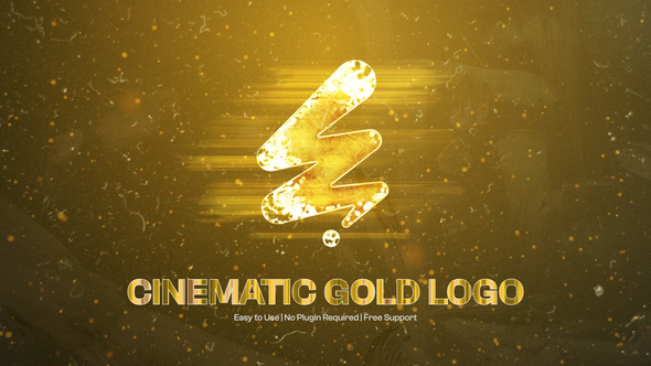 Photo of Cinematic Gold Logo Reveal – Videohive 59289680