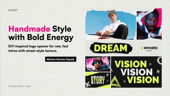 Photo of Collage Style Logo – Videohive 59156419