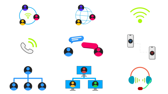 Photo of Communication Network Icons Set for Premiere Pro – Videohive 59413635