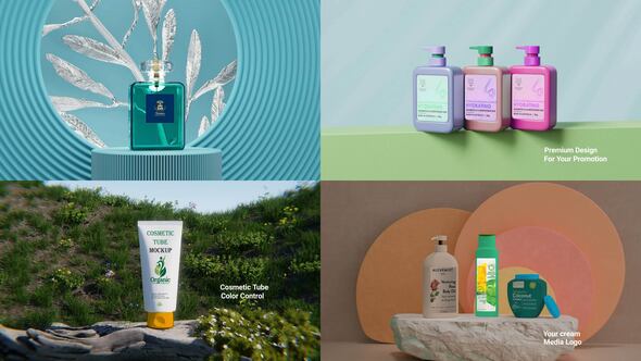 Photo of Cosmetics Cream Shampoo and Soap Mockups – Videohive 59361667