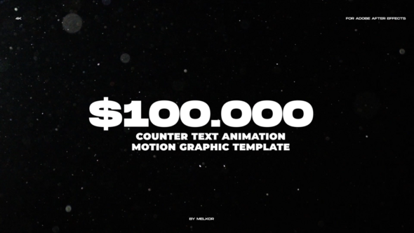 Photo of Counter Text Animation – Videohive 59364249