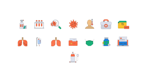Photo of Covid 19 Icons vol. 1 – Videohive 57863713