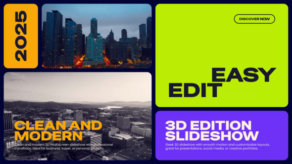 Photo of Creative Multiscreen Slideshow MOGRT – Videohive 59505080