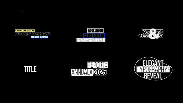 Photo of Creative Titles | MOGRT – Videohive 59342254
