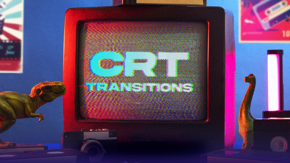 Photo of CRT Transitions | MOGRT – Videohive 59279741
