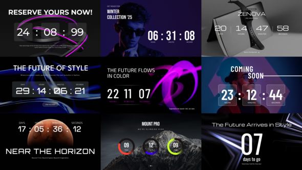 Photo of Dark Campaign Countdown – Videohive 59444605