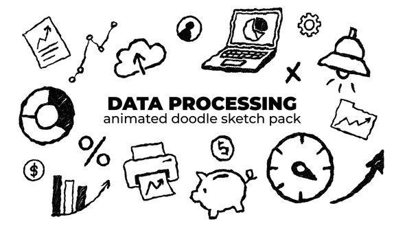 Photo of Data Processing – Animated Doodle Sketch Pack – Videohive 59161823