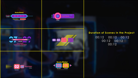 Photo of Digital Countdown Numbers and Timer Toolkit – Videohive 59342554