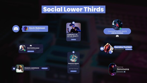 Photo of Discord Lower Thirds – Videohive 59496964