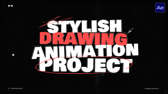 Photo of Drawing Kinetic Titles  AE – Videohive 59253162