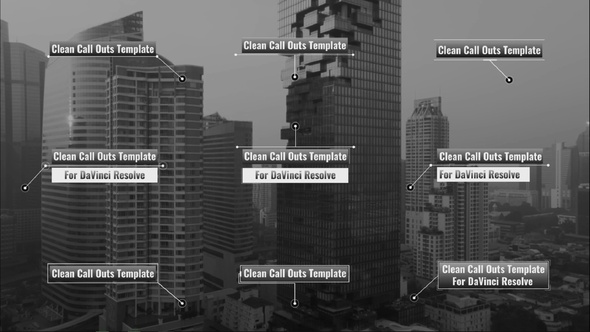 Photo of Elegant Modern Call Outs for DaVinci Resolve – Videohive 59529549