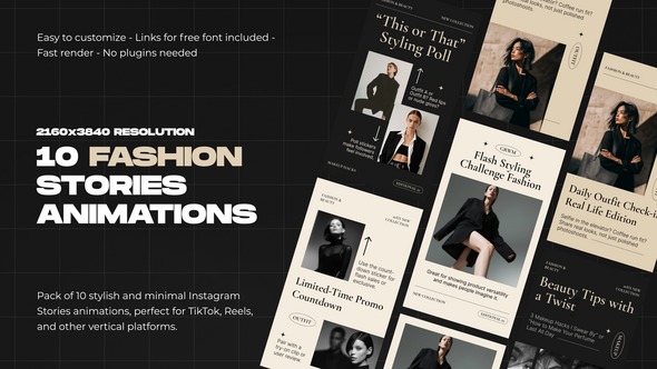 Photo of Fashion Stories – Videohive 59513034