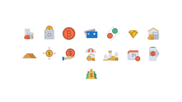 Photo of Finance Icons vol. 1 – Videohive 58076847