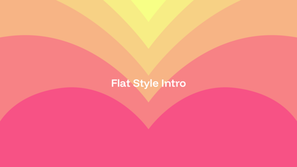 Photo of Flat Style Intro – Videohive 59189981