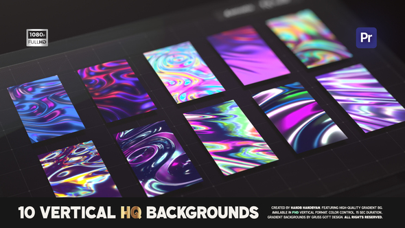 Photo of Fluid Gradient Backgrounds – Videohive 59282262