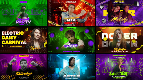 Photo of Freeze Frame Music Event Promo – Videohive 59408277