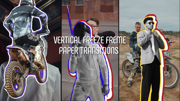 Photo of Freeze Frame Paper Transitions – Videohive 59266534