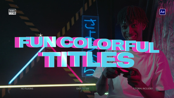 Photo of Fun Colorful Titles – Videohive 59156127