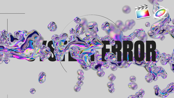 Photo of Glitch Holographic Splash Intro – Videohive 59191230