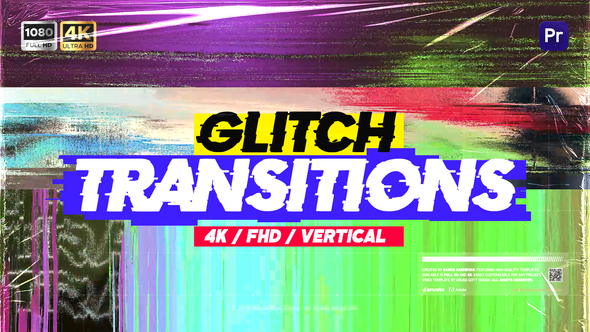 Photo of Glitch Transitions – Videohive 59428657