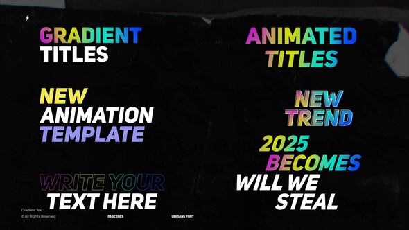 Photo of Gradient Text | MOGRT (PP) – Videohive 59186709