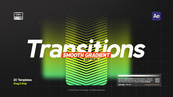 Photo of Gradient Transitions – Videohive 59204296
