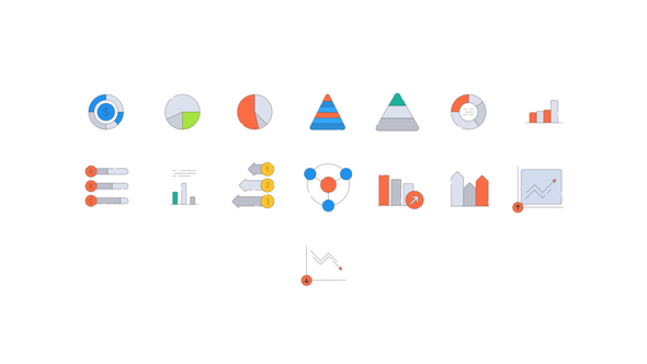 Photo of Graphs and Charts Icons vol. 2 – Videohive 58130225