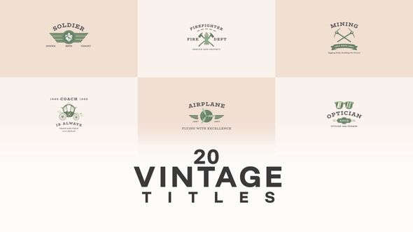 Photo of Green Badge Title Pack – Videohive 59381041
