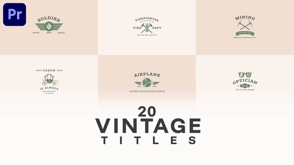 Photo of Green Badge Title Pack – Videohive 59498646