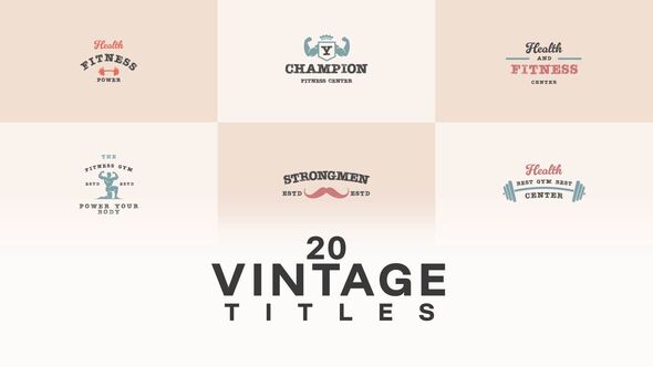 Photo of Gym Badge Title Bundle – Videohive 59380883