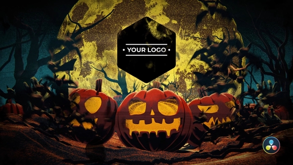 Photo of Halloween Logo Intro – Videohive 59446121